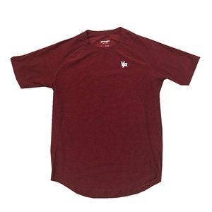 YoungLA 424 Short Sleeve Compression Shirt Burgundy XL